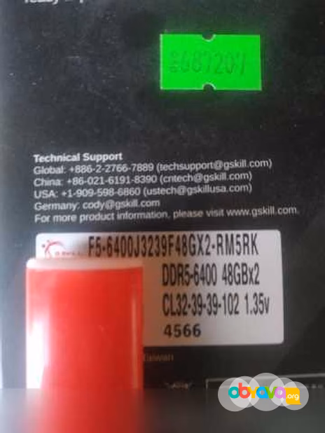 Продам: G.Skill Ripjaws M5 RGB DDR5 96 ГБ