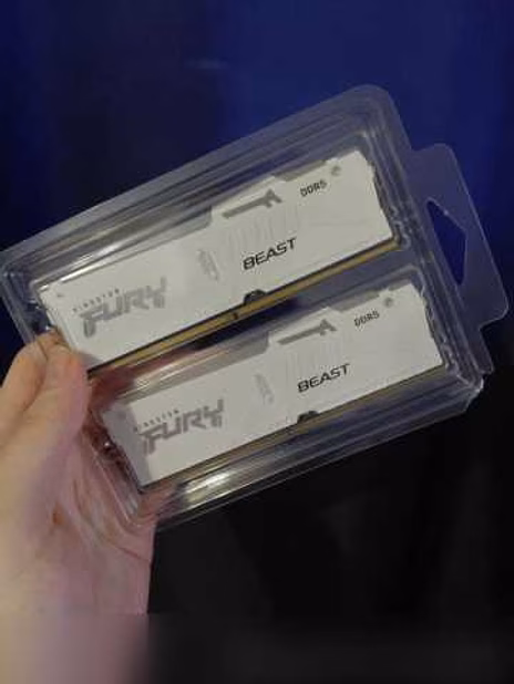 Продам: Kingston Fury Beast White RGB 64gb (2x32 gb) ddr5