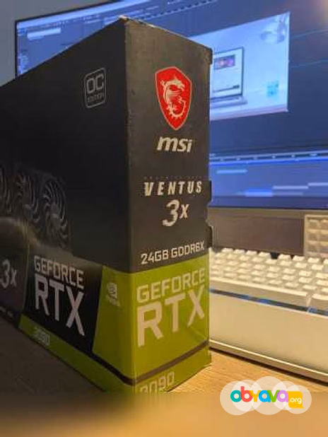 Продам: видеокарта MSI GeForce RTX 3090 Ventus 3
