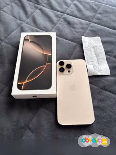 Продам: iPhone 16 pro max 256gb gold