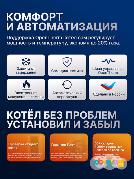 Газовый котел HUBERT Smart AGB 30DY настенный двухконтурный