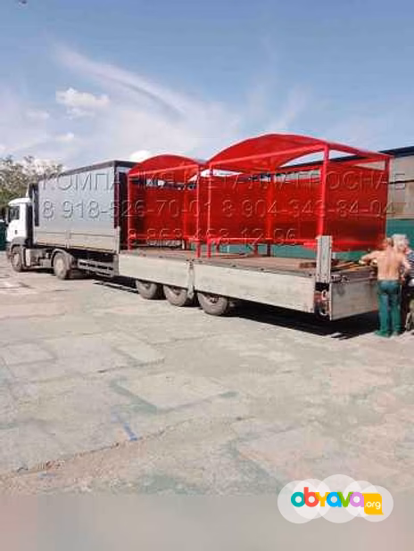 Автобусную остановку, павильон