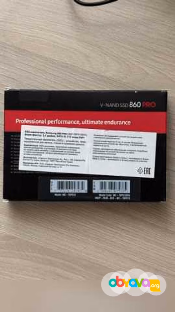 Продам: SSD Samsung 860 pro 512 gb
