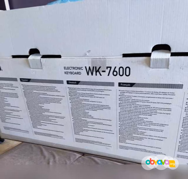 Продам: синтезатор casio WK 7600