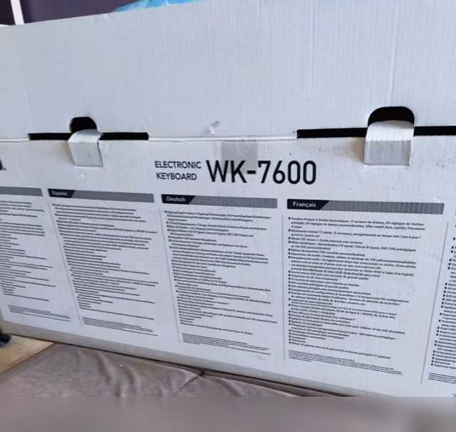 Продам: синтезатор casio WK 7600