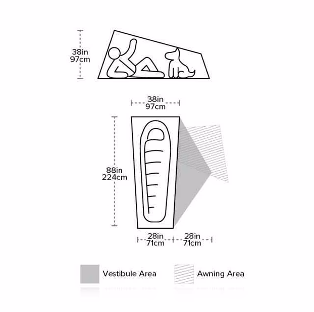 Продам: одноместная палатка Big Agnes Copper Spu