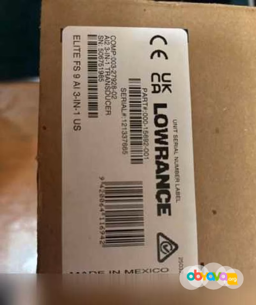 Продам: эхолот-картплотер Lowrance Elite FS 9 AI