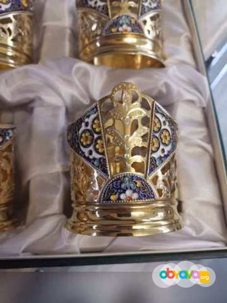 Продам: подстаканник серебро кубачи набор
