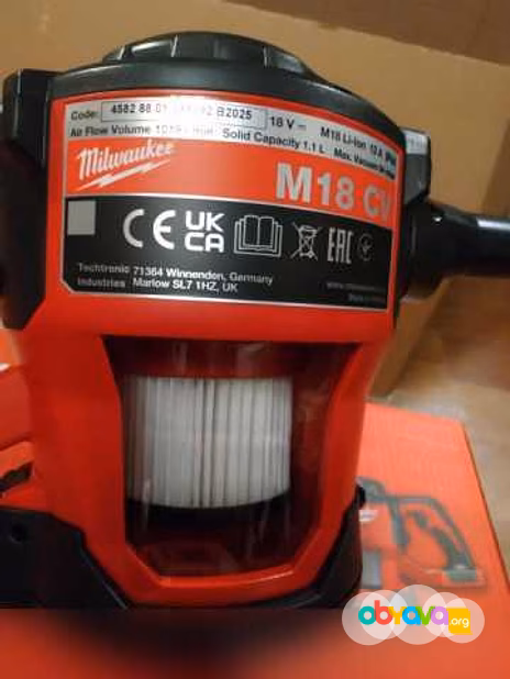 Продам: пылесос Milwaukee M18