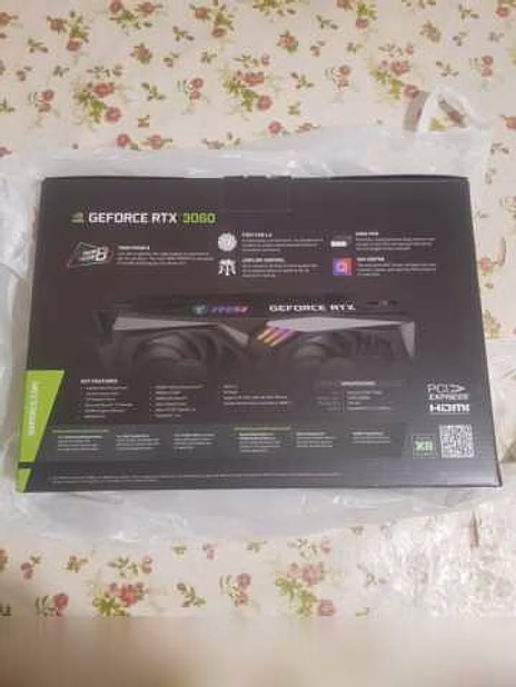 Продам: видеокарта MSI RTX 3060 gaming x (12gb.)