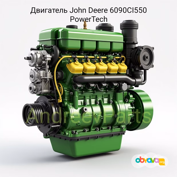Продам дизельный двигатель John Deere J6068 (6.8L)