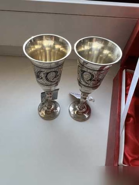 Продам: серебряные Рюмки-бокалы Кубачи 2 шт. 875