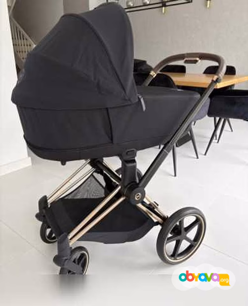 Продам: коляска Cybex Priam IV Black 3 в 1 Rosegold