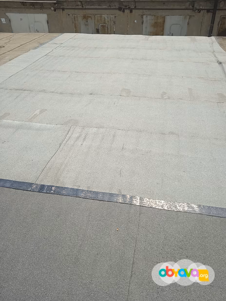 Кровельные работы монтаж наплавляемой кровли.