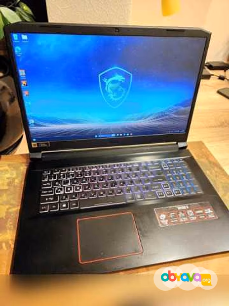 Продам: игровой Acer Nitro 5, core i7(10 gen) RTX3060, 17"