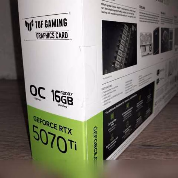 Продам: ASUS TUF GAMING GRAPHICS CARD GEFORCE RTX 5070 TI
