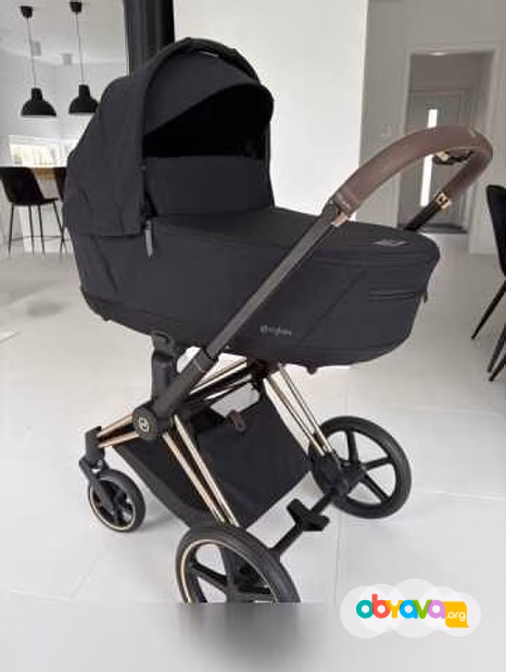 Продам: коляска Cybex Priam IV Black 3 в 1 Rosegold