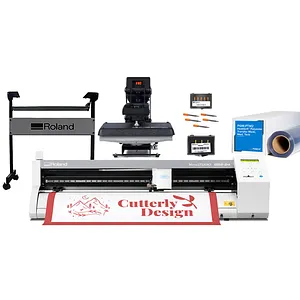 Roland GS2-24 Cutter with MAXX20 Heat Press and Accessories (ATLASPRINTSTORE)