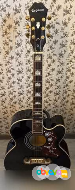 Продам: полуакустическая гитара Epiphone EJ-200S