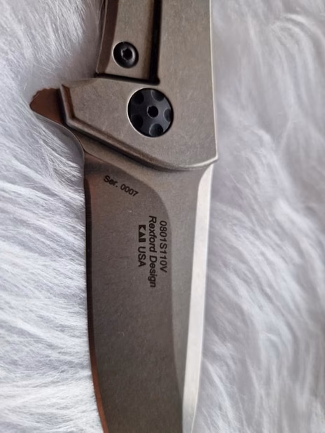 Редкий Zero Tolerance 0801 S110V, ser. 0007