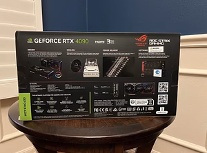 Видеокарта ASUS ROG Strix GeForce RTX 4090 24GB GDDR6X OC