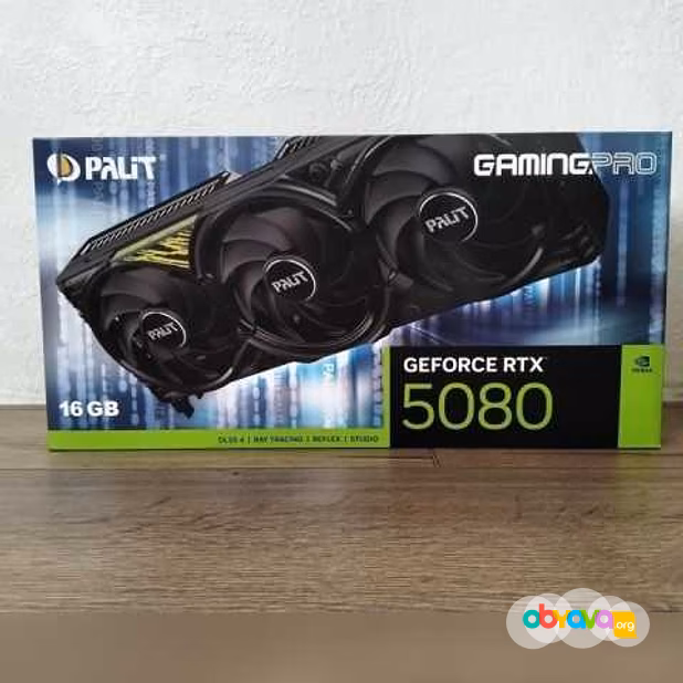 Продам: Palit geforce rtx 5080 gaming pro 16 GB