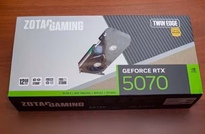 Продам: видеокарта ZOTAC GeForce RTX 5070 TWIN EDGE OC 12G