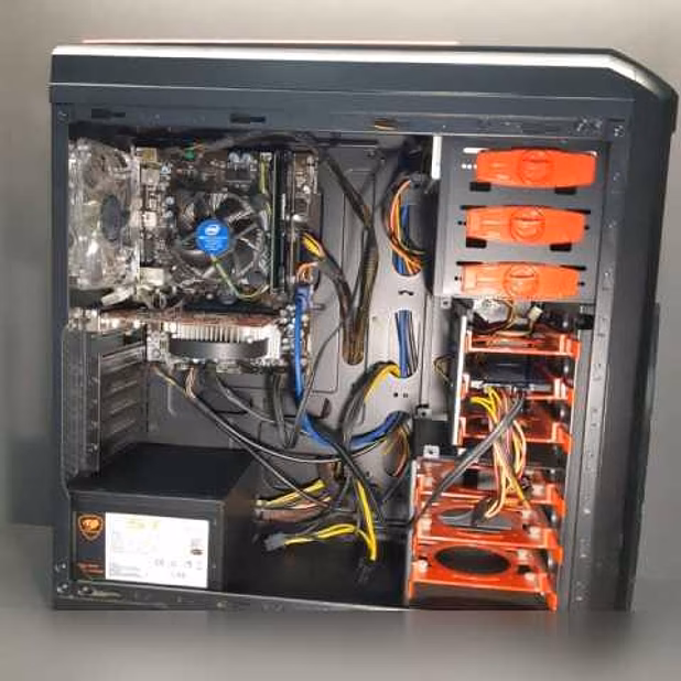 Продам: системный блок Intel Core i5-7400 3.00GH z/8GB DDR4/240GB SSD/NVIDIA GTX1050 2GB/500W