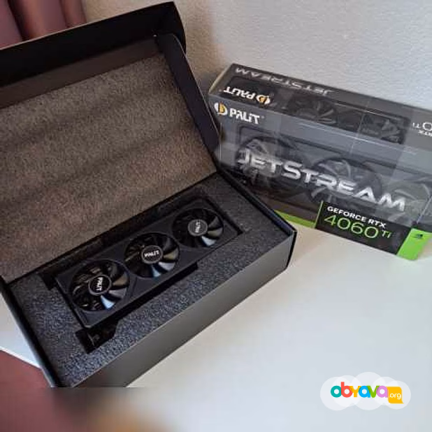 Продам: видеокарта rtx 4060TI 16GB Palit JetStre am OC