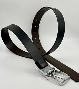 Двусторонний ремень с поворотной пряжкой