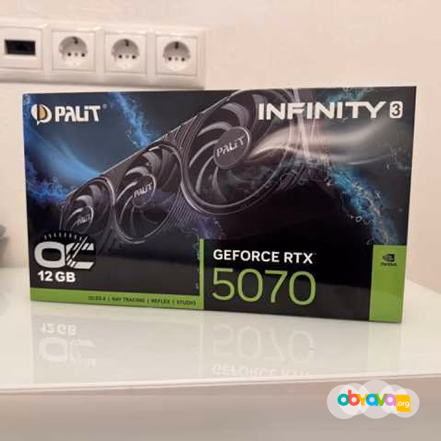 Продам: видеокарту GeForce RTX 5070 Infinity 3 12Gb