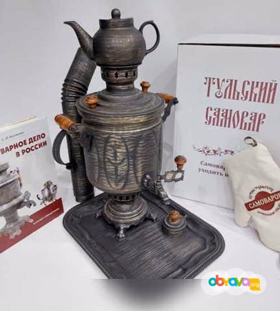 Продам: самовар на дровах 5л "Золотые нити"