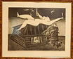 Картина оригинал А. В. Кулинич – авторская автолитография, 1976 г.,