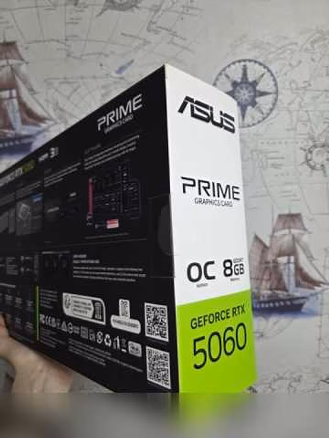 Продам: видеокарту Asus prime RTX 5060 OC 8 Gb