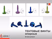 Тентовые опорные винты EndoCarbon — самонарезающие крепёжные элементы для остеосинтеза