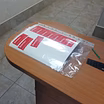 Печать пломб наклеек