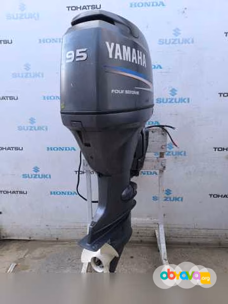 Лодочный мотор Yamaha F95, нога X 