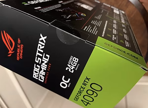 Видеокарта ASUS ROG Strix GeForce RTX 4090 24GB GDDR6X OC