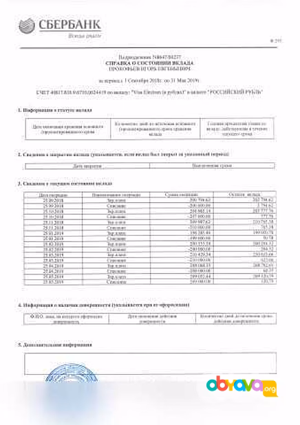Предложение: справка о доходах для различных целей