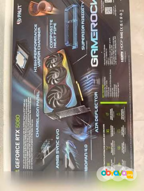 Продам: видеокарта rtx 5080 palit gamerock