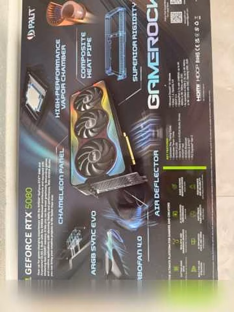 Продам: видеокарта rtx 5080 palit gamerock