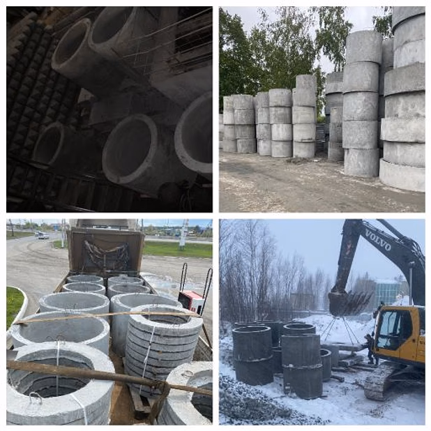 Кольцо бетонное КС 10-9, КС 15-9, КС 20-9, КС 25-9 в Салехарде