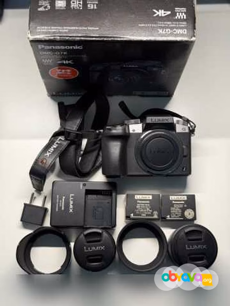 Продам: фотоаппарат Panasonic Lumix g7 + Lumix 25мм f/1.7