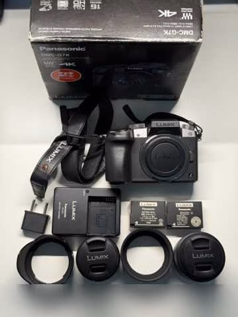 Продам: фотоаппарат Panasonic Lumix g7 + Lumix 25мм f/1.7