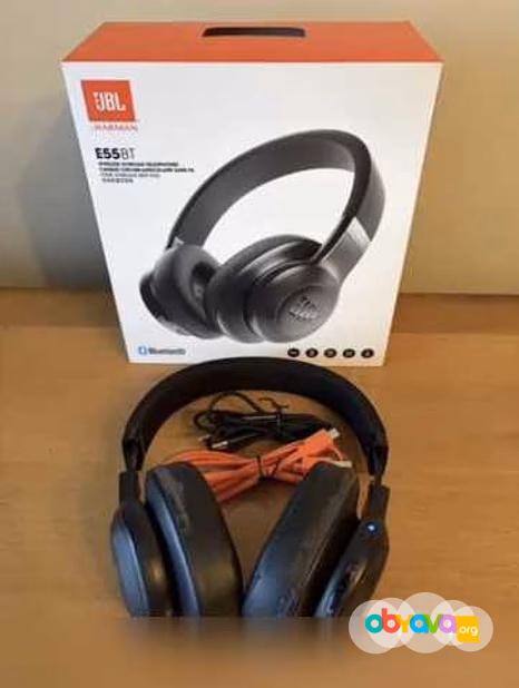 Наушники Bluetooth JBL E55BT Black Оригинал