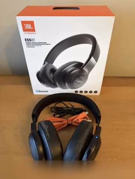 Наушники Bluetooth JBL E55BT Black Оригинал