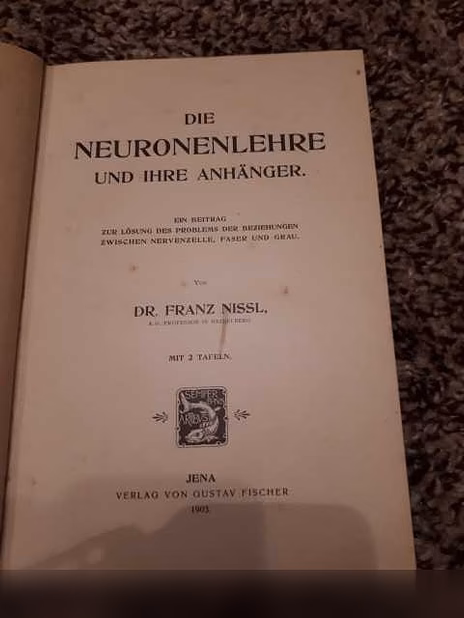 Антикварная книга Франц Ниссль 1903 г 