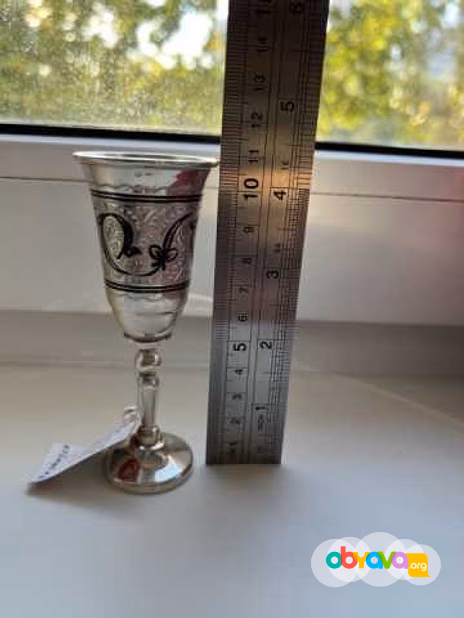 Продам: серебряные Рюмки-бокалы Кубачи 2 шт. 875