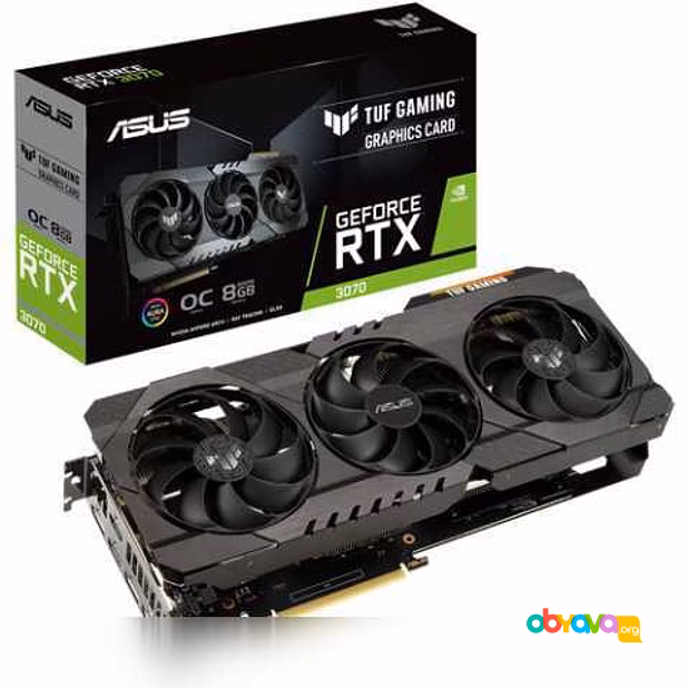 Продам: видеокарту ASUS TUF Gaming GeForce RTX 3070 OC Graphics Card