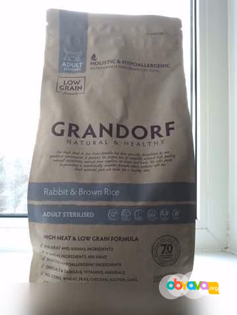 Предложение: продам корм Grandorf 2 кг кролик рис во Владимире